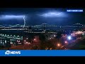 Staggering footage of lightning storm that started Bay Area fire complexes