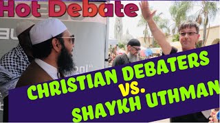 HOT DEBATE Christian Debaters vs. Shaykh Uthman