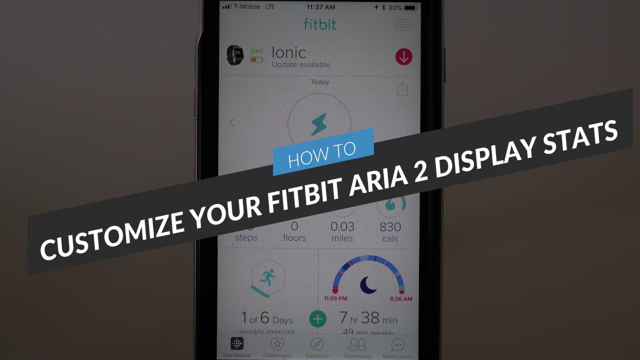 BMI and Body Fat % on Fitbit Aria 2 