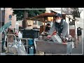 中洲で一番元気なラーメン屋台「よっちゃん」 屋台 Young Worker of Japanese food stand in Japan | street food |