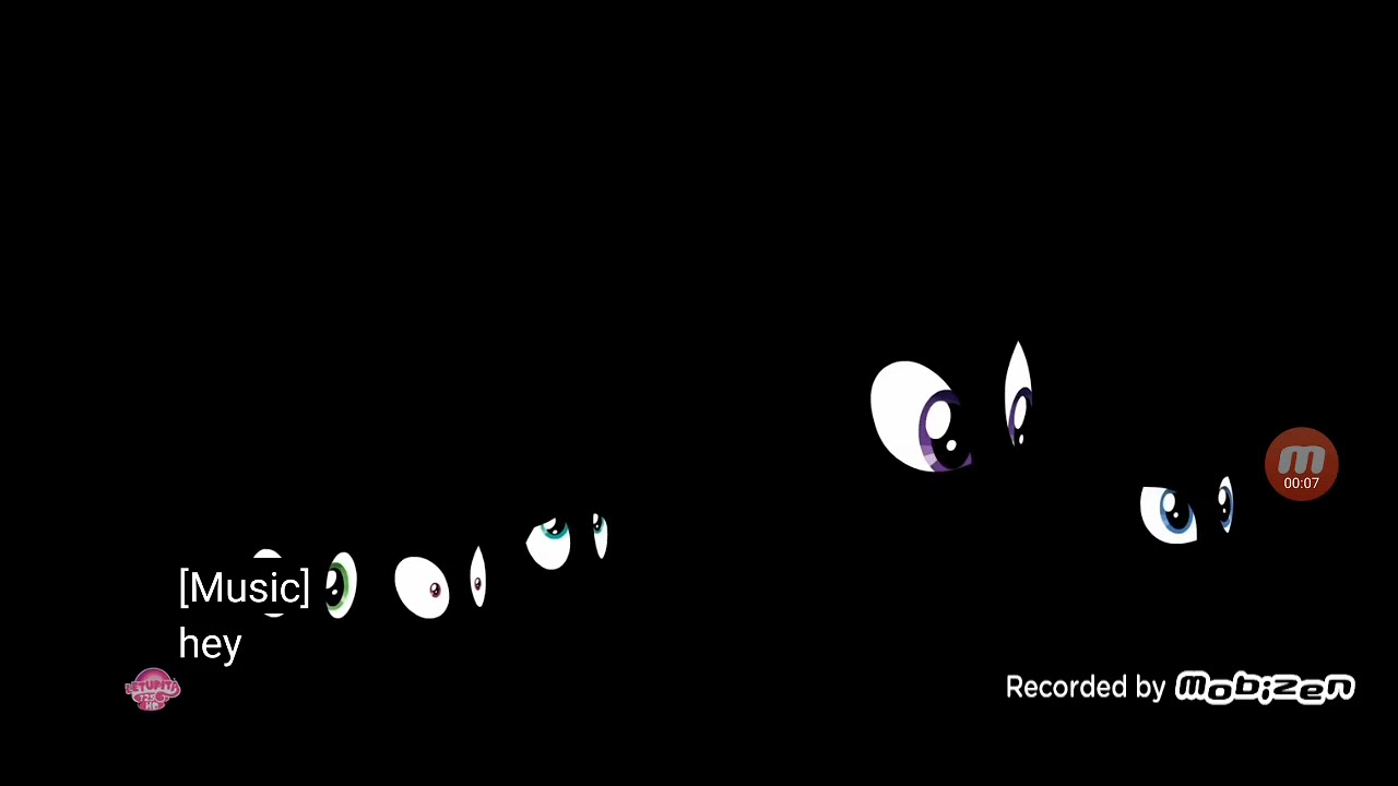 My Little Pony Friendship Is Magic Eyes In The Dark (For Coachwes2000