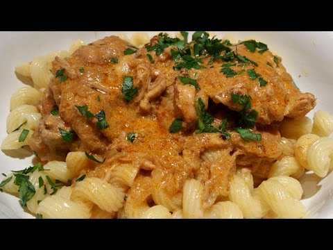 How To Make Chicken Paprikash - with Chicken Thighs