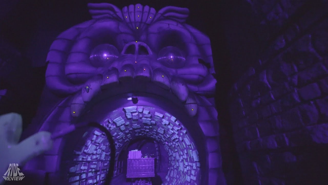 Alton Towers Duel The Haunted House Strikes Back Pov Onride 
