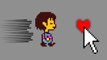 Undertale, but I control it with a Mouse...