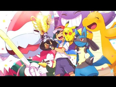 【寶可夢/小智寶可夢世界錦標賽奪冠紀念MAD/淚燃向】恭喜奪冠，以後也請多指教