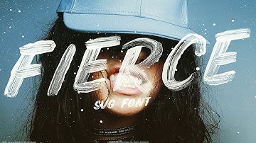 Display font Fierce Font Free Download