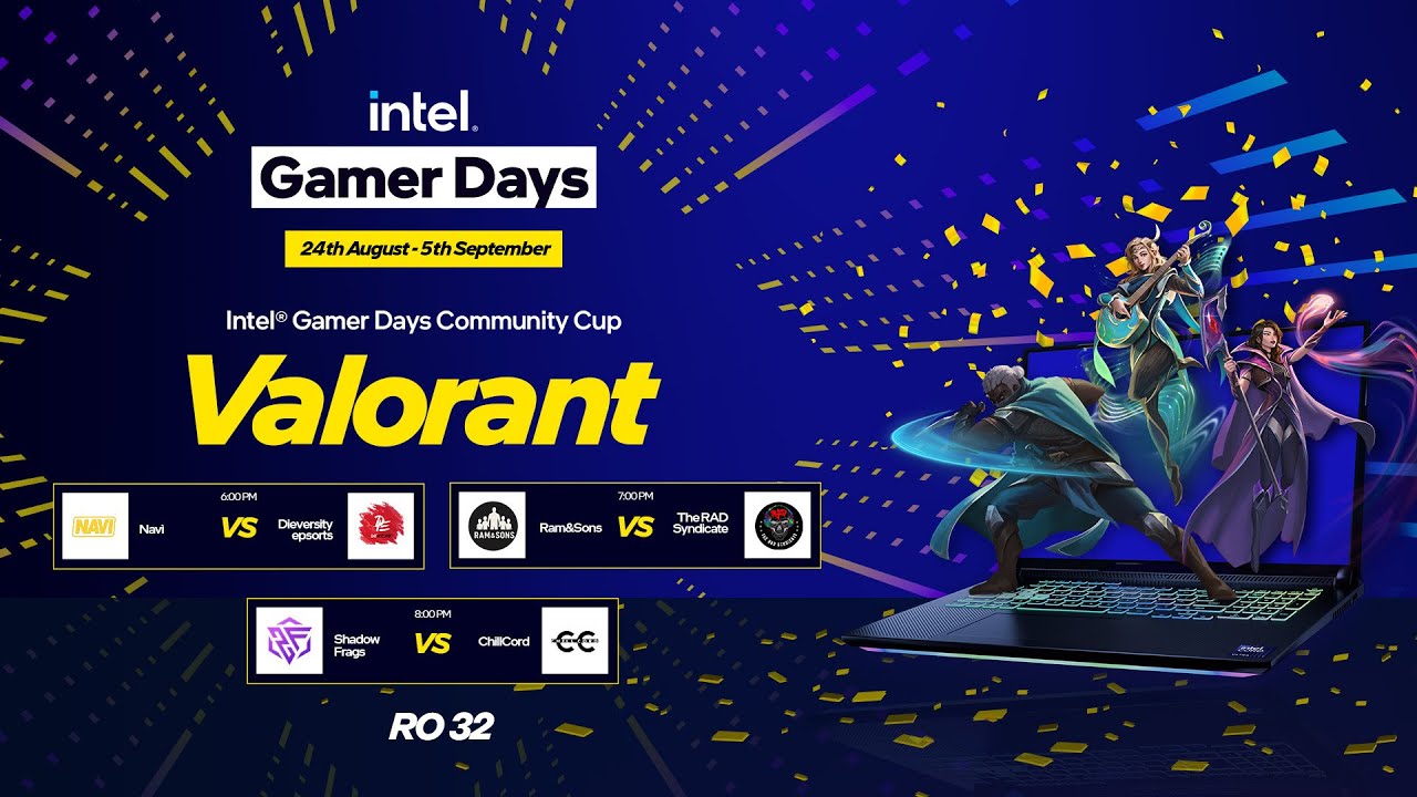 INTEL GAMER DAYS COMMUNITY CUP - VALORANT | DAY 3 | RO 32