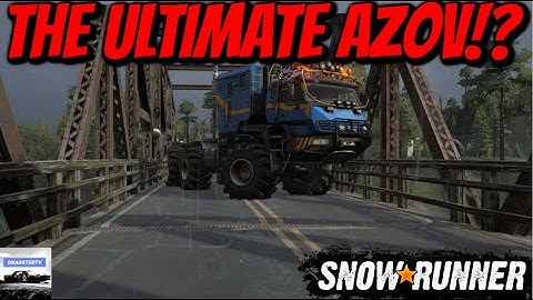 SnowRunner - The ULTIMATE Azov!? Azov Iceberg Test And Customization! (New Console Mods)