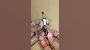 Electricity Generation Using N20 Gear Motor #dcmotor #tech #shorts