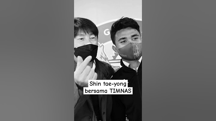 Shin Tae-yong Bersama Timnas Indonesia