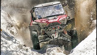 Send it till it breaks! Wild Winter Wheelin - Part 2 - SXS/UTV Snow Riding RZR/X3/KRX/Teryx/Wildcat