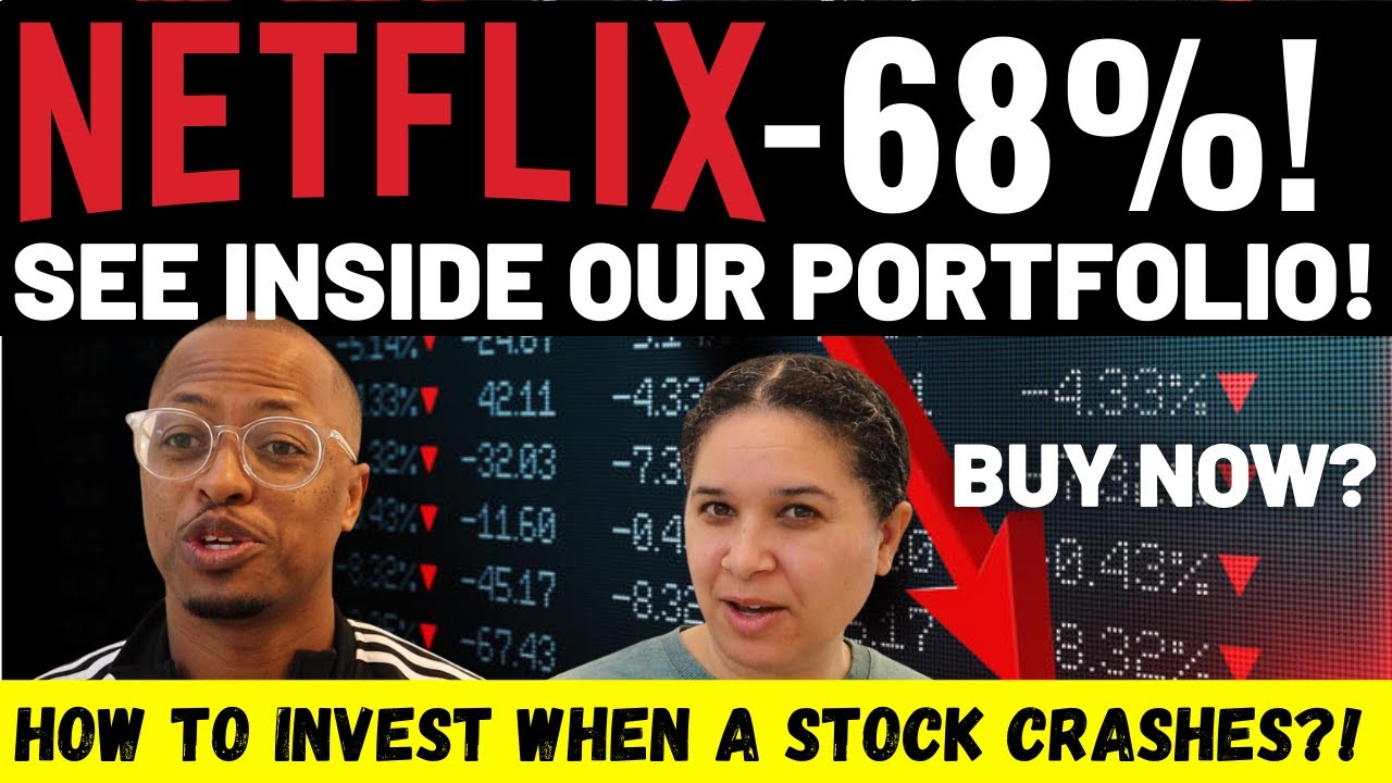NETFLIX CRASHES Time to Buy Crashing Stocks? + See Inside Our Stock