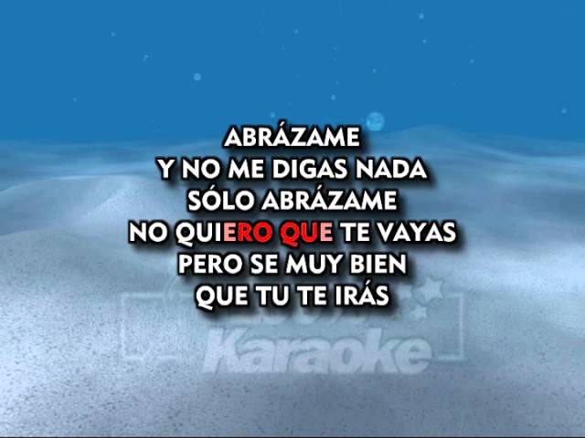 Julio Iglesias   Abrázame   Karaoke MM