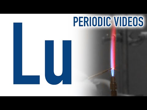 Lutetium - Periodic Table of Videos