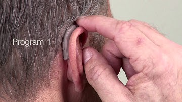 How to change the program on your ReSound Behind-The-Ear hearing instrument