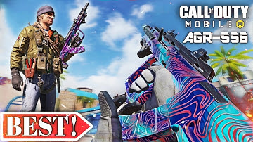 BEST AGR-556 GUNSMITH LOADOUT/Class Setup! | Fast ADS + No RECOIL! | COD MOBILE