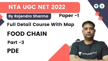 Full Detail Course With Map | Paper 1 | Food Chain Part 3 | NTA UGC NET 2022 | Rajendra
