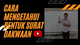 Pengertian surat dakwaan, Fungsi, dan Syarat surat dakwaan