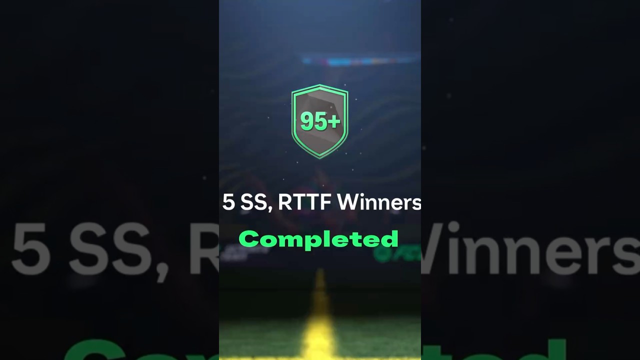 95+ 1 out of 5 SS, RTTF WINNER PLAYER PICK