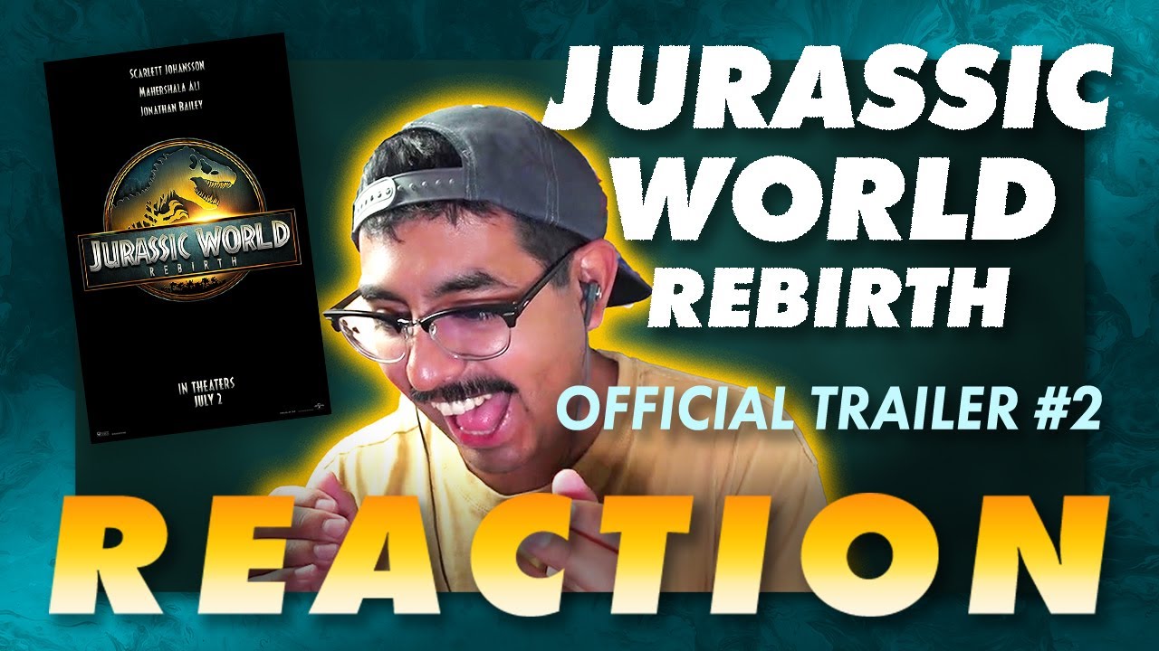 JURASSIC WORLD: REBIRTH Official Trailer 2 REACTION