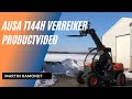 All terrain telehandler  ausa t144h  demotoer gebrweststrate bv 