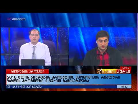 გიორგი კვირიკაშვილი საქართველოს ეკონომიკა მომდევნო წლებში 7%-ით გაიზრდება