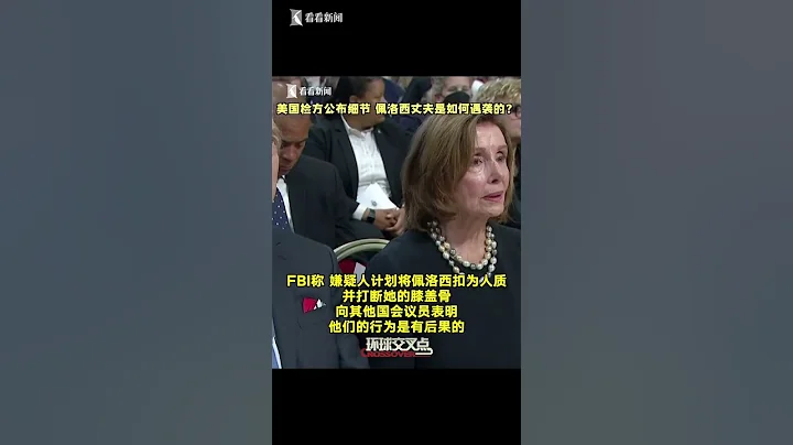 【交叉点评】美国检方公布佩洛西丈夫遇袭案细节 - 天天要闻