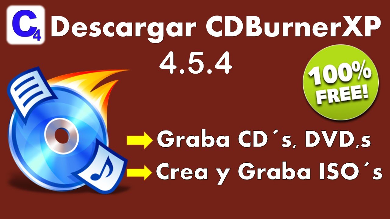 Descargar CDBurnerXP 4.5.4 | Quemador de CD´s DVD´s - YouTube
