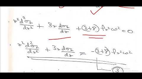 KTU AMOS - 3rd Module - Rotating Disc Derivation