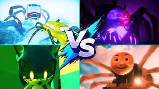 Bus Eater - Thomas Train exe vs Sonic - Choo Choo Charles | Tiles Hop Duel №322