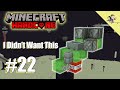 Beginning my end project in hardcore minecraft  hardcore minecraft ep 22