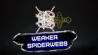 ОСВОБОДИТСЯ ОТ ПАУТИНЫ БЕЗ МЕЧА | Обзор мода Weaker Spiderwebs на 1.16.5