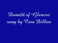 Video Donald of glencoe Cara Dillon