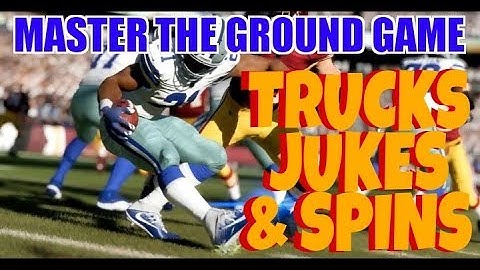 EASY TIPS TO MASTER THE RUN & SPECIAL MOVES LIKE JUKES! HOW TO RUN IN MADDEN 18! COMPLETE TUTORIAL