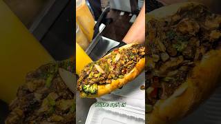 This Oxtail Cheesesteak in Newark Is DIFFERENT 🔥 #FoodReview #Oxtail #NewarkNJ #NewJerseyEats