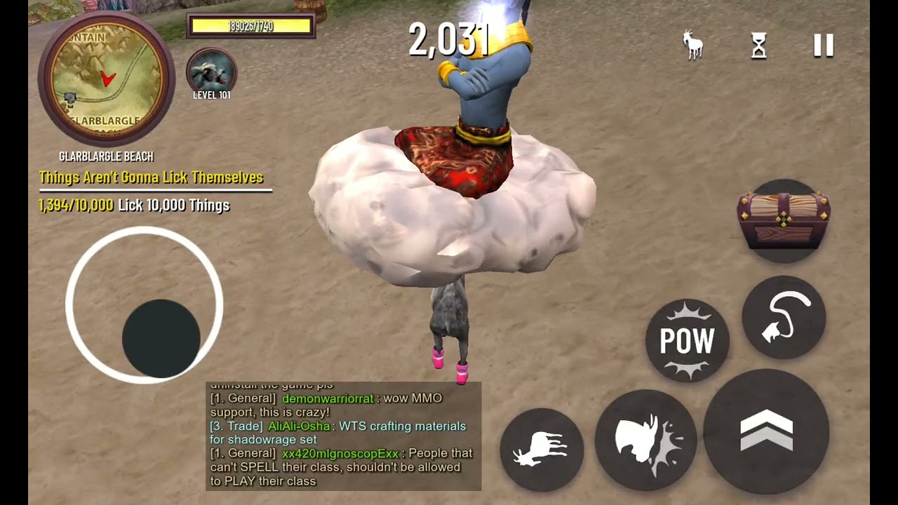 @almira12_3 wolf bugs goat sim 