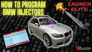 BMW M57 Injector Coding W/ Launch Creader Elite BMW Scanner 2.0