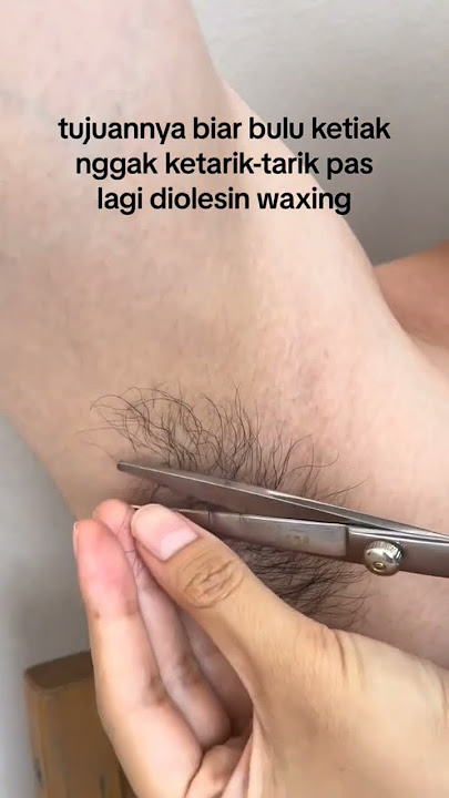 Waxing ketiak lebih painless dengan trik ini #sugarpot #sugarpotwax #waxingmadeeasy