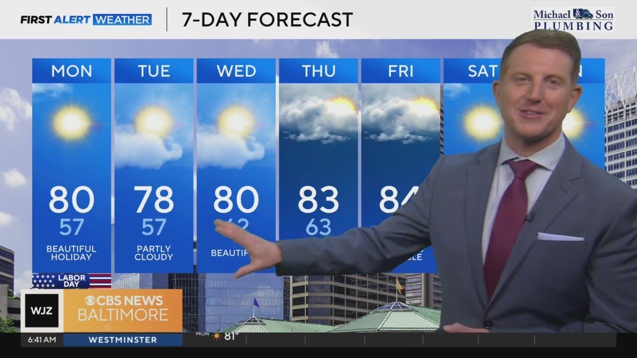 Beautiful weather continues through Wednesday - YouTube