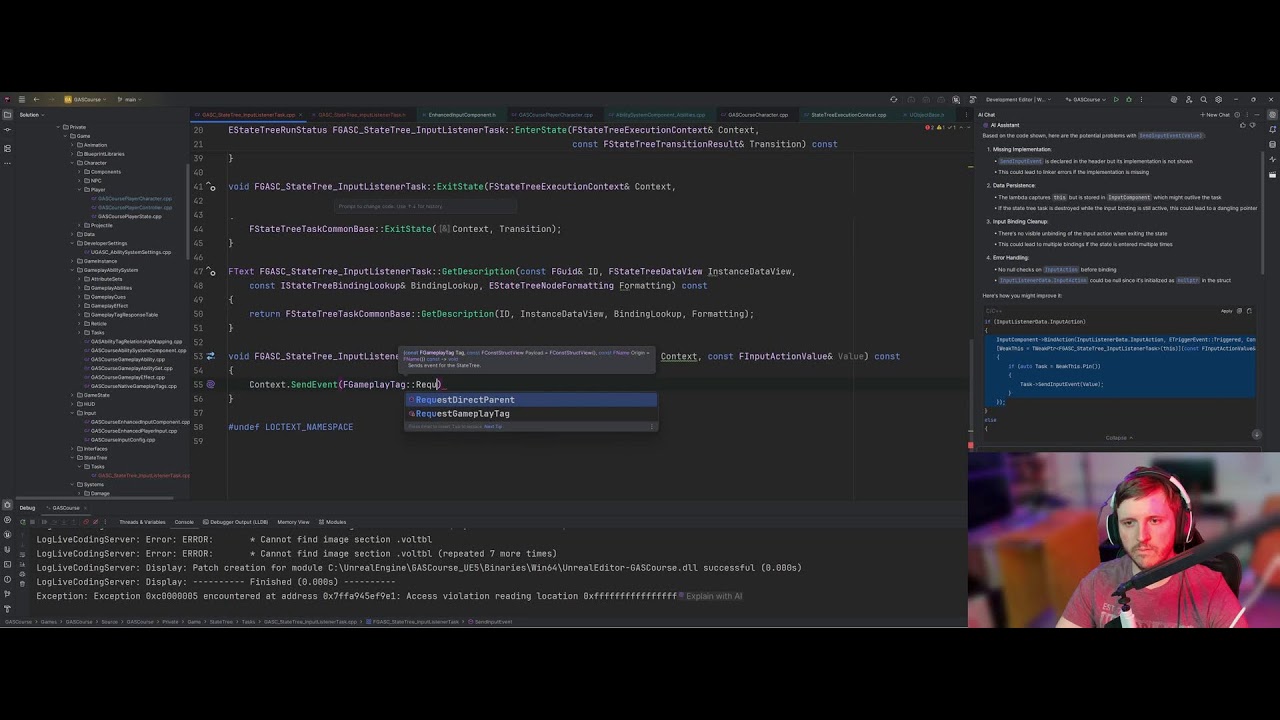Unreal Engine 5 Game Development: State Tree Research - YouTube