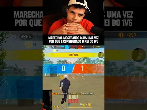 Marechal mostrando o por que e considerado o rei do 1v6 #clipsff #ffclips