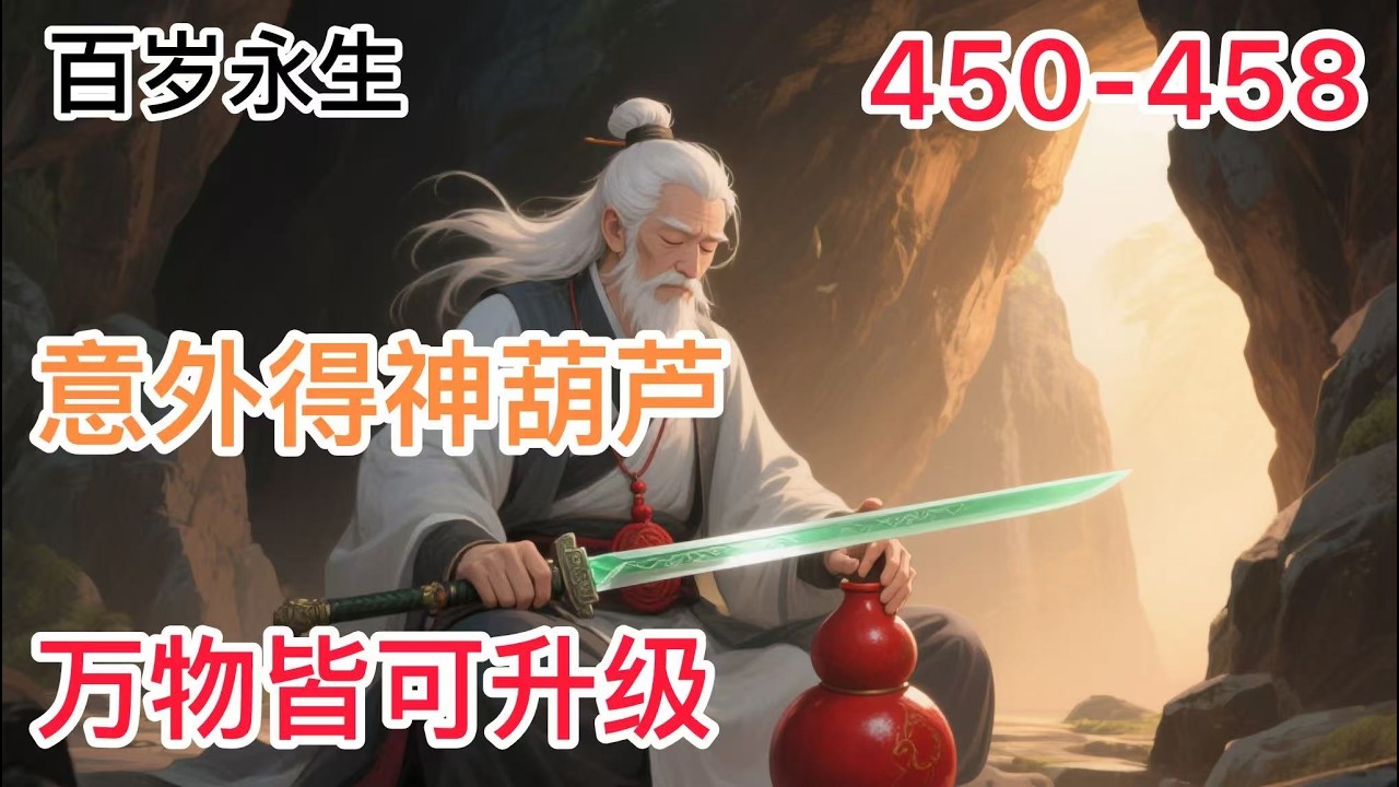 《百岁永生》450-458:百岁废灵根看守废宝院,意外得神葫芦,万物皆可升级,长生续命,逆天改命修仙路!