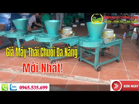 Video Giá Bán Máy Thái Chuối 2 Chức Năng Mới Nhất Tháng 8... - youtube