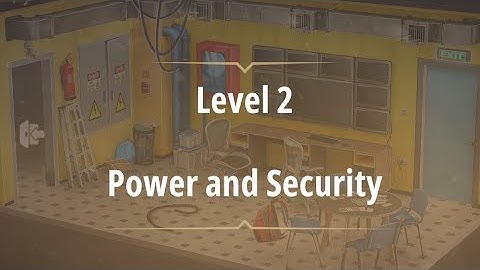 Room & Exits Escape Room level 2 Power and Security (Pharaoh
