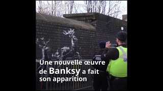 Banksy dévoile une nouvelle œuvre à Birmingham