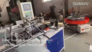 High Efficiency 2D CNC Flat Wire Rack Bending with Butt Welding Machine Factory