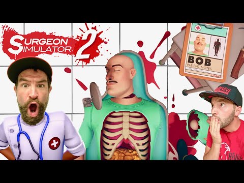 I RIPPED HIS LEG OFF! / Surgeon Simulator 2 (Not VR)