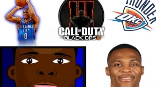 RUSSELL WESTBROOK CALL OF DUTY EMBLEM ! BLACK OPS 3