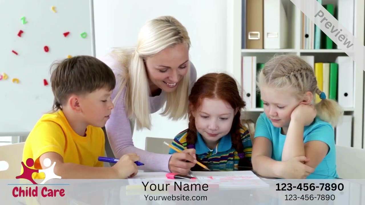 Daycare Promotional Video Advertising
