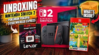 Nintendo Switch 2 UNBOXING 🎮 + Pokémon Pokopia &amp; 512GB Express Card!